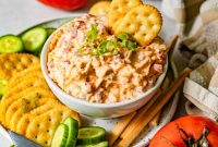 Creamy Southern Pimento Cheese Dip for Game Day