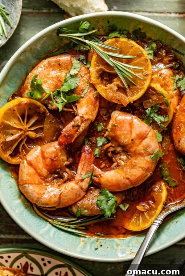 New Orleans BBQ shrimp