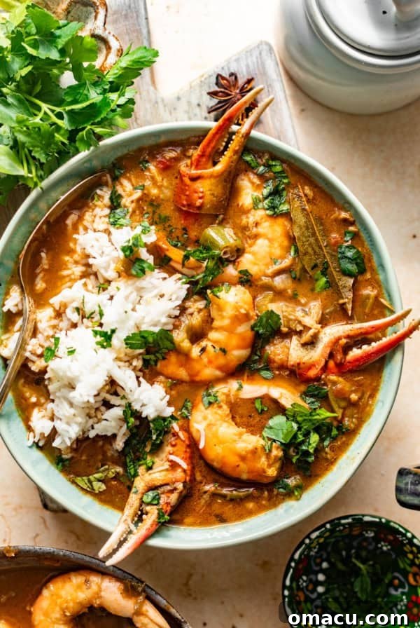 Seafood gumbo